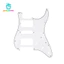 PICKGUARD 3PLY SCRATCH PLATE CHO Strat STRATOCASTER GUITAR 11 HOLE TRẮNG