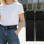 VIC Móc kim loại chức năng Dây thắt lưng co giãn Unisex Buckle-Less Co giãn Dây thắt lưng vô hình Đóng cửa cho công việc ngoài trời Dail