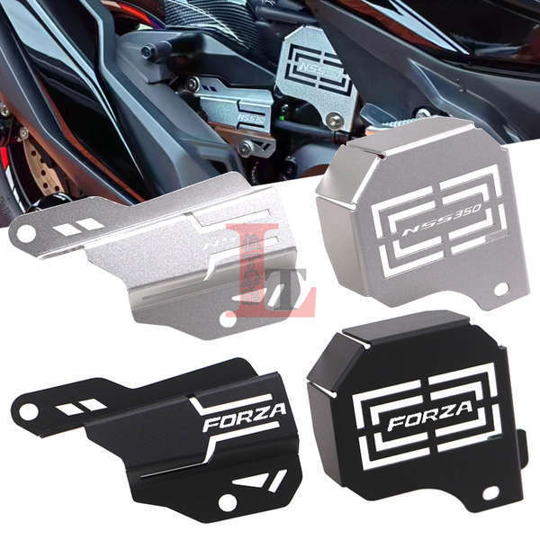Vỏ bảo vệ túi cao áp sửa đổi Honda FORZA 350 NSS350 nắp trang trí đường ống dẫn dầu bánh sau