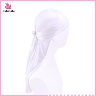 Mũ lưỡi trai Satin Doo Rag Turban Biker Headwrap Hip Hop [MỚI]