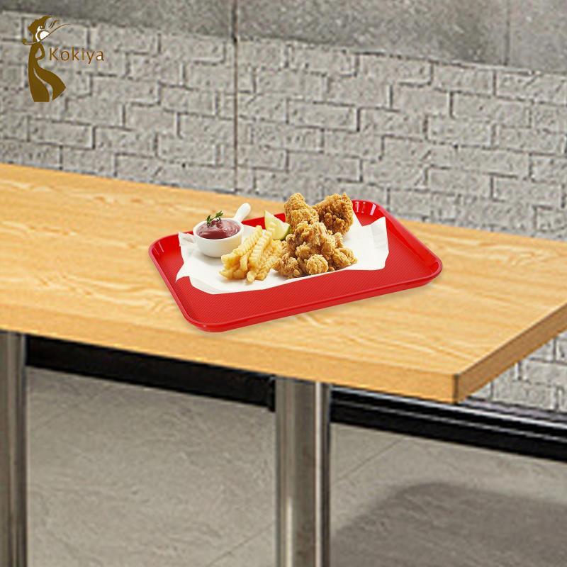 Khay phục vụ hình chữ nhật Khay bàn cà phê, Đĩa phục vụ không trượt hiện đại,