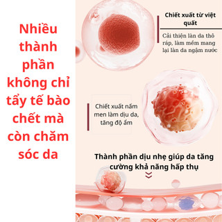 Tẩy tế bào chết việt quất, tẩy da chết nhẹ nhàng, dưỡng ẩm và trẻ hóa làn da