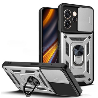 Ốp Điện Thoại Cho OPPO Reno15 Pro Max Reno 15 C 15F 15C 4G 5G Kim Loại Thời Trang Giáp Vòng Giá Đỡ Đẩy Kéo Camera Vỏ Bảo Vệ Chống Sốc Vỏ Cứng