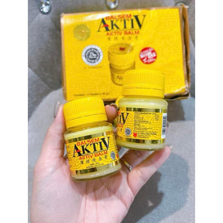 Dầu Cù Là Vàng Aktiv Balsem Balm Malaysia Hủ 40g