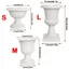 Bình trang trí GAVESTO, Chậu hoa phong cách bệt Mini, Chậu trồng cây mọng nước phong cách Bắc Âu đứng bằng nhựa cho bữa tiệc cưới Trang trí phòng khách