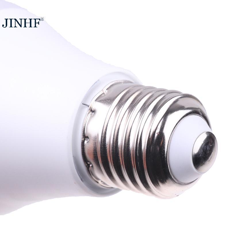 Đèn cảm biến chuyển động JINHF E27 PIR Bóng đèn LED có cảm biến chuyển động Máy dò chuyển động Đèn ngủ HOT