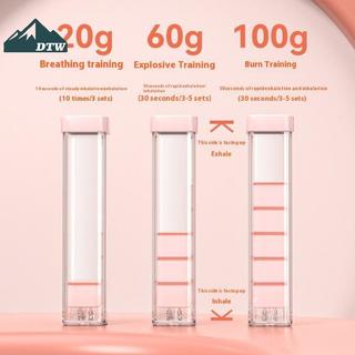 DTW 1 Bộ Tập Thở Bụng Huấn Luyện Cơ Bụng Thở Sâu Quả Tạ Nam Nữ Người Lớn Dung Tích Phổi Huấn Luyện Thể Thao
