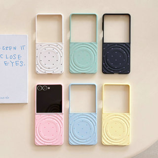Ốp điện thoại gấp cho Samsung Galaxy Z Flip7 Flip6 Flip5 Flip4 Flip3 Light Oil Little Love Vỏ điện thoại TPU cứng từ tính