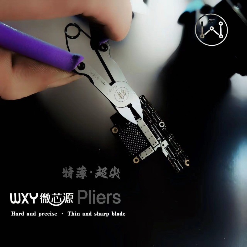 WXY Xoay Bên Góc Kìm Cắt Chính Xác Độ Cứng Sửa Chữa Điện Thoại Dụng Cụ Cầm Tay Dây Cắt Cáp Nippers