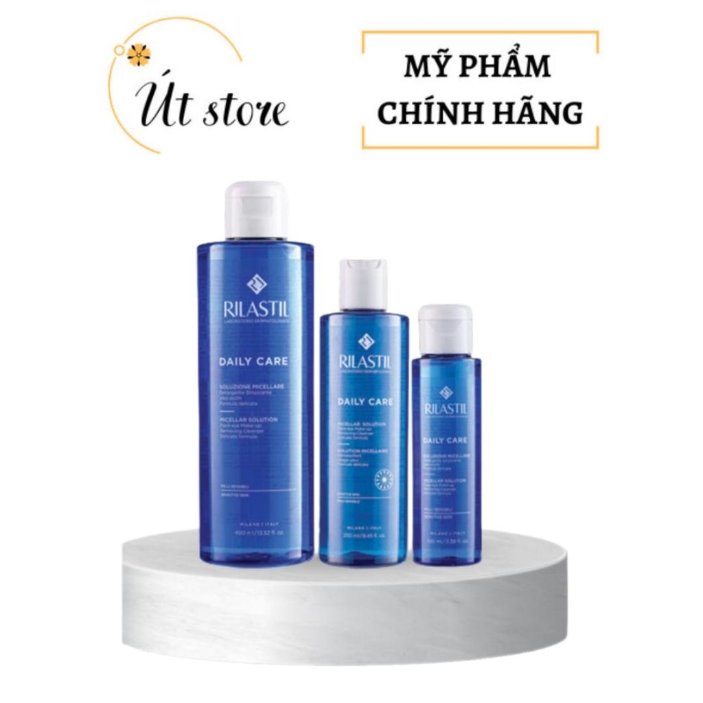 NƯỚC TẨY TRANG HÀNG NGÀY  - RILASTIL DAILY CARE MICELLAR SOLUTION 400ML, 100ML, 250ML - ÚT STORE