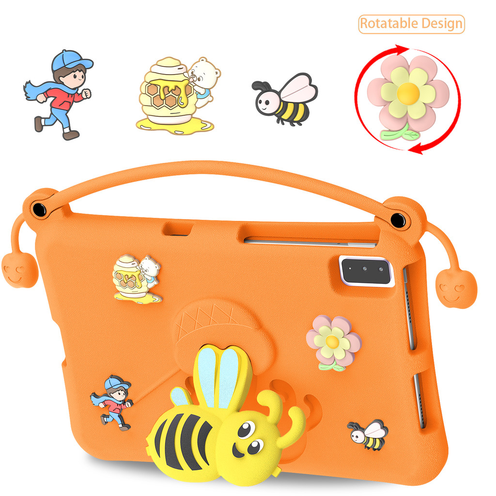 Ốp Lưng Cho Lenovo Tab One 8.7 "K9 2025 M11 Xiaoxin Pad 2024 11" M10 FHD Plus 2nd Gen 10.3 "K10 Idea 11inch Chất Liệu xốp EVA Chống Sốc Trẻ Em Vỏ Máy Tính Bảng