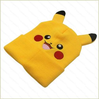 Hj7 Pokemon Pikachu Trẻ Em Mũ Đan Thu Đông Ngoài Trời Ấm Áp Mũ Len Mềm Mại Và Ấm Mũ Quà Tặng Cho Trẻ Em hj7
