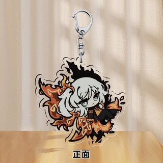 Công ty Limbus Anime Móc Khóa Rodion DonQuixote Ishmael Nam Móc Chìa Khóa Cho Nữ Hoạt Hình Dễ Thương Hình Acrylic Móc Khóa Mặt Dây Chuyền Quà Tặng