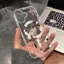 Bướm chéo cho iPhone 1615plus trong suốt 1413promax trường hợp điện thoại 12 acrylic