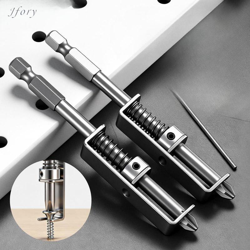 Jfory Giá đỡ vít có tải lò xo Vít giữ cho người đam mê DIY