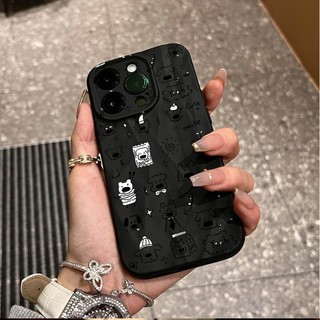 Dành Cho IPhone 17 16 15 14 13 12 11 Pro Max X XR XS MAX 7 8 PLUS Buồn cười dễ thương nhiều màu Vỏ điện thoại Vỏ mềm
