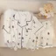 Bộ Đồ Ngủ Nữ Mây Cotton Đôi Ngắn Bé Gái Dễ Thương Nhỏ Ve Áo Ngắn Tay Loungewear Phù Hợp Với