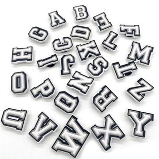 Charm/Sticker gắn dép - Charm Bảng chữ cái- bán từ 2 chữ giá 5k/1 chữ