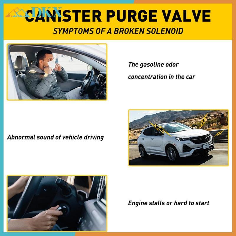 DKX Vapor Canister Purge Van điện từ Phù hợp cho Chevrolet Cruze Sonic Trax Bui Encore Vauxhall Opel Corsa Astra 55576071 55573017 .