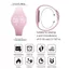 Đồng hồ báo thức rung DARON, Màn hình rung LED kỹ thuật số dành cho trẻ em Dây đeo cổ tay silicon thông minh, Nhắc nhở báo thức thời trang với máy đếm bước chạy Đồng hồ điện tử chống nước Thanh thiếu niên