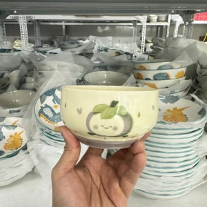 Bán lẻ Bát đĩa sứ MĂNG CỤT đáng yêu cutee