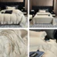 Bộ vỏ chăn ga chần bông 4 món chất Tencel Memminbedding Luxury thiết kế hiện đại, trang trí phòng ngủ