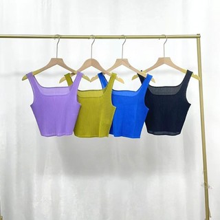 Áo Thun Miyake Nữcroptop slim-fit thời thượng, đơn giản mà trendy