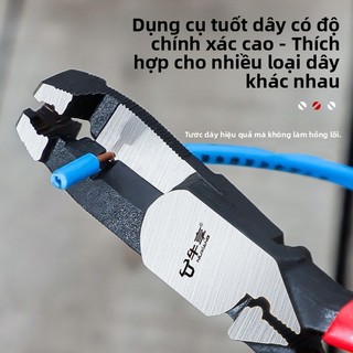 Kìm Công Nghiệp Thép Cao Cấp, Dụng Cụ Chuyên Dụng Lấy ốc Trượt Răng, Kìm đa Năng Cắt, Tước Dây Và Kéo Dây Cho Thợ điện