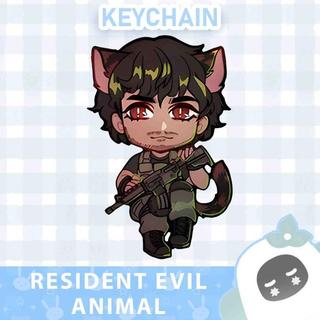Ganci / Gantungan Kunci Akrilik RESIDENT EVIL ANIMAL - ADA WONG
