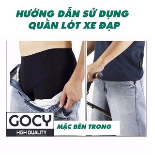 【COD】Quần đi xe đạp nam có đệm mông, dễ giặt, nhanh khô, vật dụng thiết yếu cho người đam mê đạp xe.