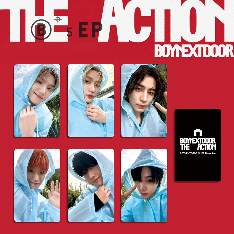 Kpop Thần Tượng BOYNEXTDOOR Album Hành Động Photocards JAEHYUN WOONHAK Thẻ Ảnh ARMY Người Hâm Mộ Quà Tặng