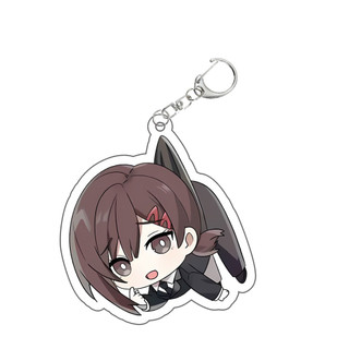 Anime Keychains Chainsaw Man Acrylic Car Keychain Accessories Creative Kawaii Bag Charm Backpack Pendant Keyring Gifts