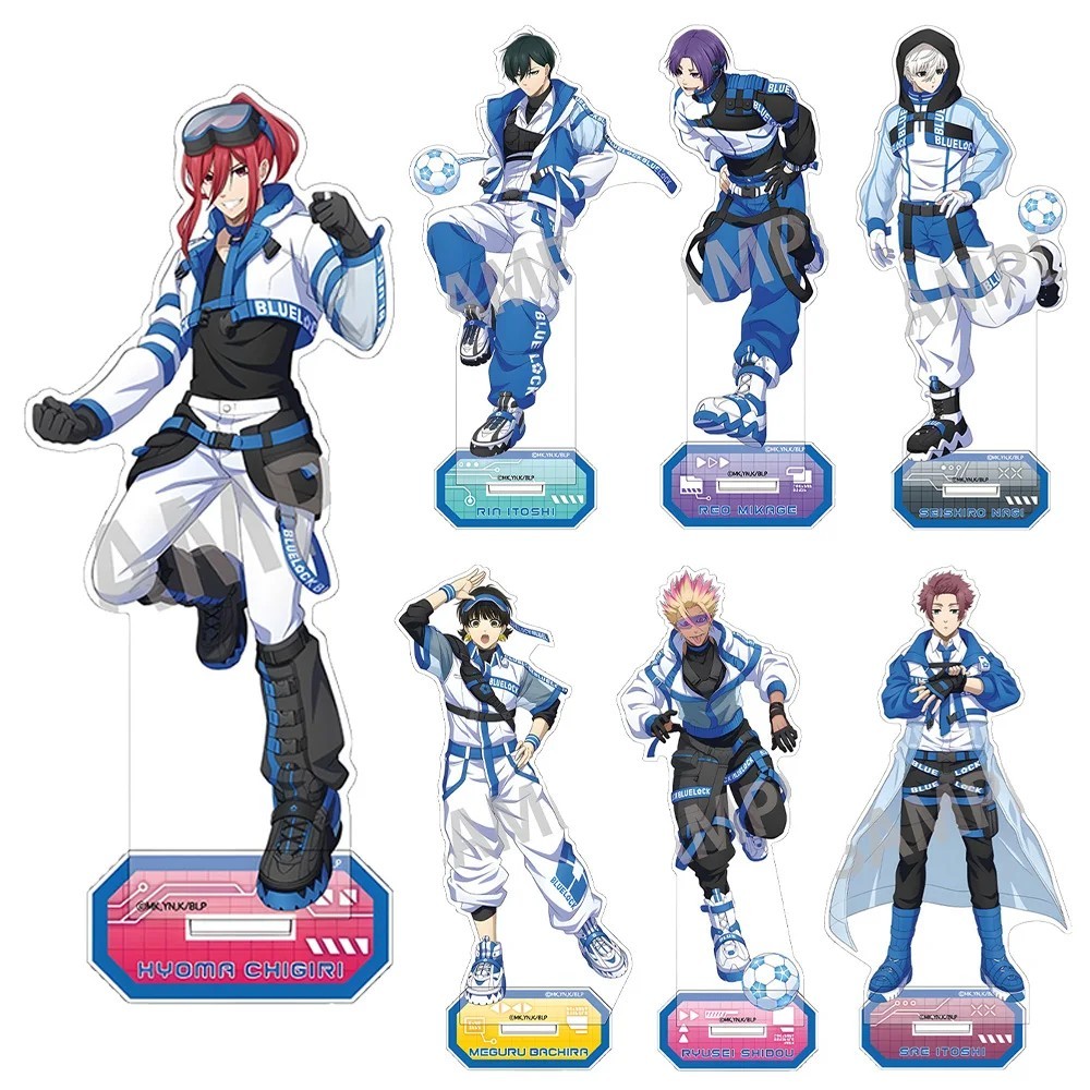 Standee Blue Lock Cyberpunk Mô hình Anime Acrylic Rin Nagi Bachira ...