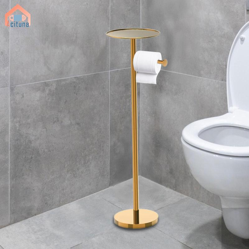 Hộp đựng giấy vệ sinh đứng có kệ lưu trữ hàng đầu, Giá đỡ phòng tắm, di động