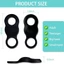 CQCJ Bóng Chày Bảo Vệ Ngón Tay Cái, Vòng Đôi Silicone Bóng Chày Ngón Tay Cái Xoay Huấn Luyện, Chống Trơn Trượt Hỗ Trợ Huấn Luyện Chống Sốc Bóng Chày Bảo Vệ Ngón Tay Cái Huấn Luyện Xoay