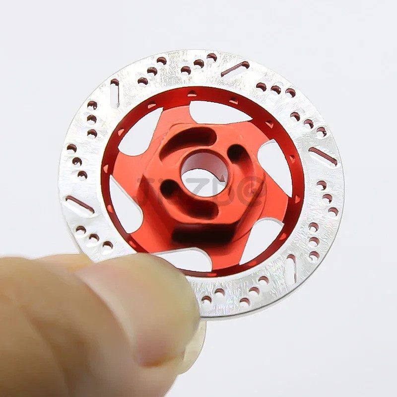 Đĩa phanh mô phỏng cho xe 1: 10 với xe leo núi R09 RS xe địa hình RC Phụ kiện xe hơi Phụ tùng thay thế P09