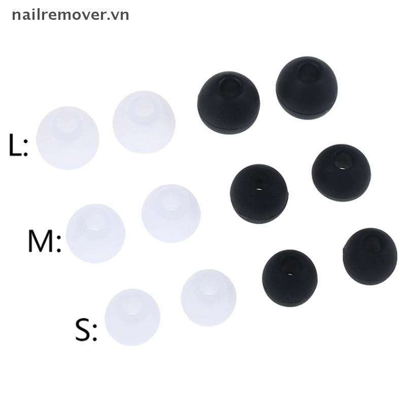 [NR] 6 Cặp đệm tai silicon đa năng thay thế cho tai nghe nhét tai, gồm 2*(S+M+L) MỚI