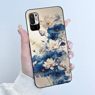 Ốp Lưng Cho Redmi Note 10 JE 10T JE Ốp Điện Thoại Thẩm Mỹ Sang Trọng Dễ Thương Thoáng Mát Bé Trai Bé Gái Chống Sốc Đen Mờ Mềm Ốp Lưng Silicon