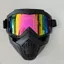 Đi xe đạp ngoài trời Harley Mask Kính đi xe đạp Kính hàn Vỏ bảo vệ có thể tháo rời Chống gió Splashproof