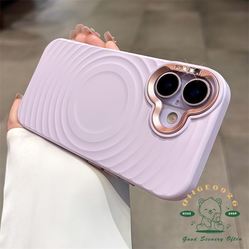 【 Ốp lưng iPhone17 】 túi khí gợn nước dạng lỏng cảm giác da từ tính Vỏ điện thoại iphone17 Pro Max 16 15 14 13 cho vỏ iPhone Vỏ mềm silicon TPU chống sốc