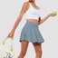 Váy Tennis ESSENCEH, Xếp Ly Với Quần Short Túi Golf Skorts, Kiểm Soát Bụng Độ Ẩm Wickin Thiết Kế 2 Trong 1 Váy Cao Cấp Yoga Golf Chạy Bộ Tennis