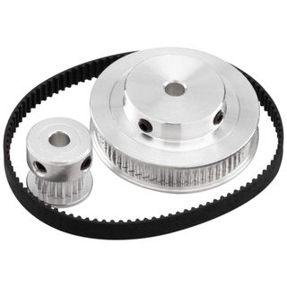 Ròng Rọc đồng bộ GT2 20/60 răng 5mm/8mm, giảm 3:1, đai rộng 6mm, tiêu chuẩn Mỹ TL7N