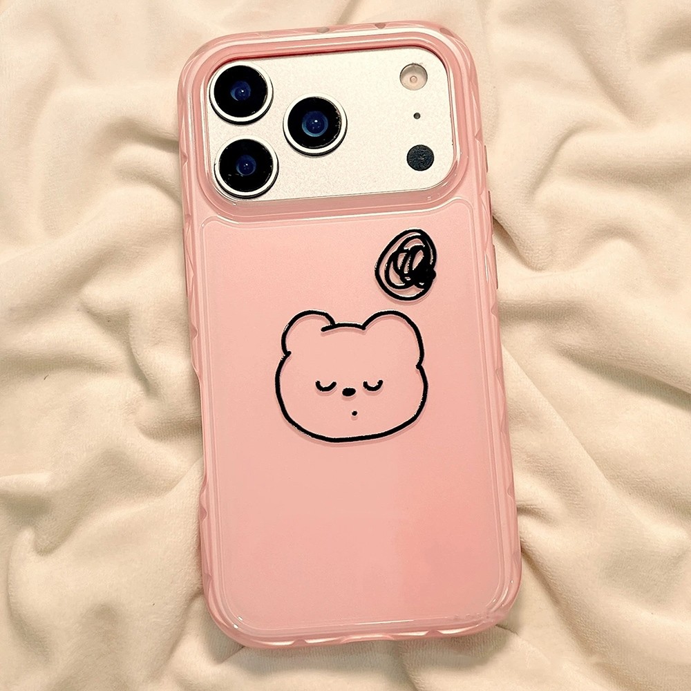 Ốp điện thoại sọc hình mèo Avatar Candy Wave Edge cho iPhone 17 Pro Max 16 15 14 13 12 Vỏ bảo vệ chống sốc