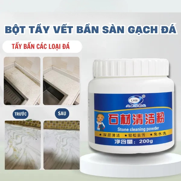 Bột vệ sinh đá tự nhiên và đá nhân tạo Bột Làm Sạch Vết Ố Mốc،An Toàn Môi Trường