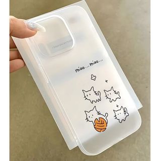 Mèo con Mèo Mèo phù hợp với 16 vỏ điện thoại iPhone 17 Air, cảm giác da 14/13/11 Pro