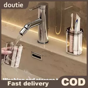 Doutie Bàn Chải Đánh Răng Hộp Đựng Du Lịch Hộp Đựng Bàn Chải Đánh Răng Di Động Trong Suốt Ngoài Trời / Chuyến Công Sở / Du Lịch Acessories VN