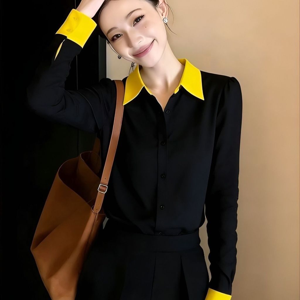 Áo sơ mi dài tay thời trang cho mùa xuân - Phong cách mới