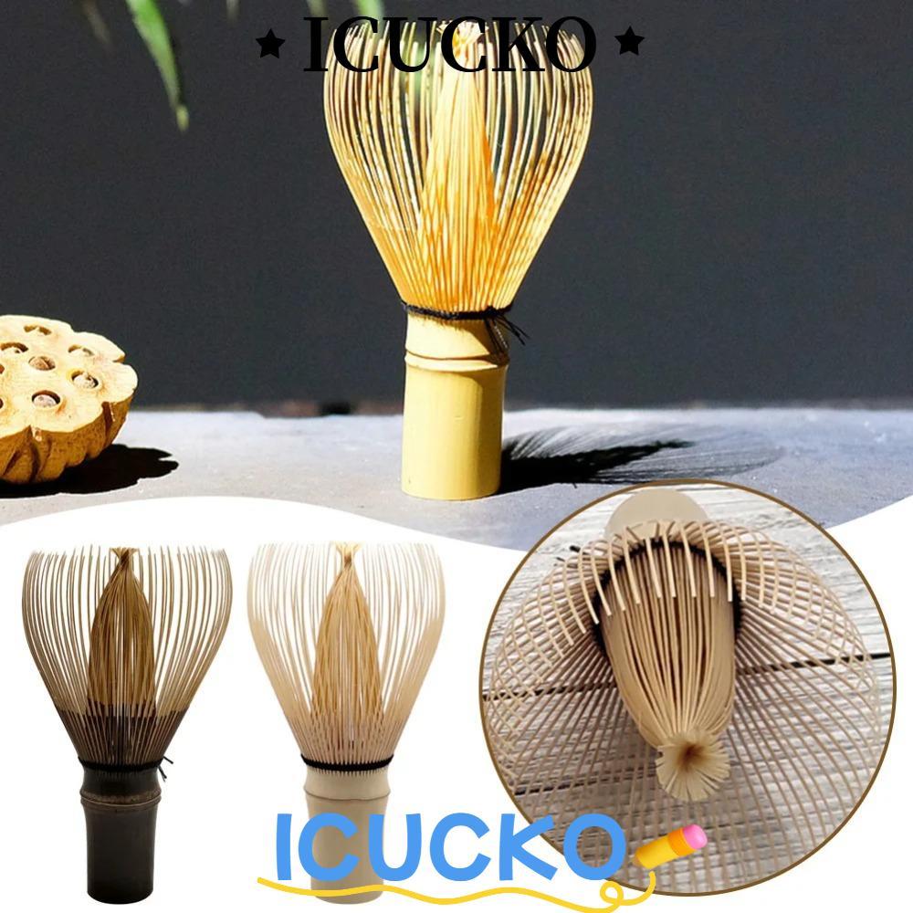 ICUCKO Matcha Whisk, Tre Đa Năng Chasen, Bộ Trà Truyền Thống Nhật Bản Trà Xanh Matcha Có Thể Tái Sử Dụng Quà Tặng