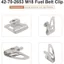 Móc kẹp thắt lưng 42-70-2653 cho Milwaukee 米 ❈ 2604-20 ❈ ❈ ❈ ❈ HGGS