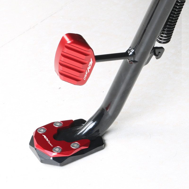 CHO XE HONDA ADV350 2025 Xe Máy Bên Đứng Phóng To Chân Đế Miếng Lót Nối Dài Chống Trượt Tấm Hỗ Trợ